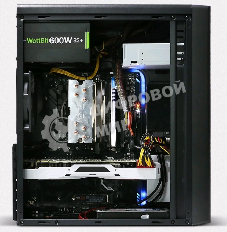 Компьютерный корпус Zalman ZM-T6 черный без БП ATX 1xUSB 2.0 1xUSB 3.0 audio bott PSU