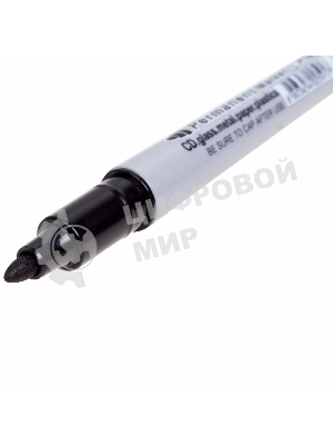 Маркер перманентный двухсторонний Crown 