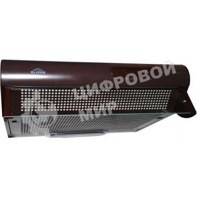 Вытяжка козырьковая Elikor Davoline 50П-290-П3Л коричневый, 50 см, 290 куб. м/ч, 57 дБ