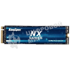 Накопитель SSD KingSpec NX-128, 128Gb, PCIe 3.0 x4, M.2 2280, NVMe, R/W 3400/3100