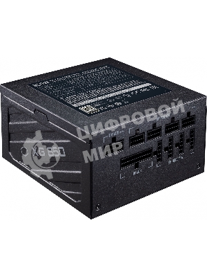 Блок питания Power Supply Cooler Master XG850 Platinum, 850W, ATX, 135mm, 24pin, 12xSATA, 6xPCI-E(6+2), APFC, 80+ Platinum, Full Modular