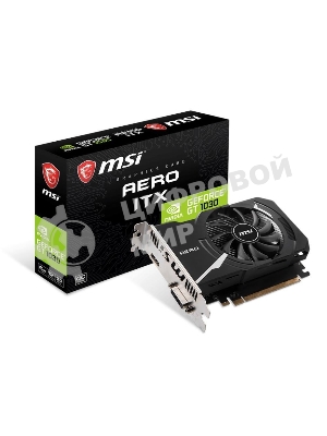 Видеокарта MSI PCIE16 GT1030 2GB GDDR4 GT 1030 AERO ITX 2GD4 OC