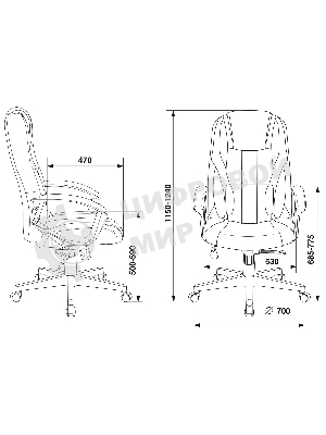 Кресло игровое Zombie 9 черный/синий, искусст.кожа/ткань, крестовина пластик