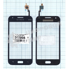 Сенсорное стекло (тачскрин) для Samsung Galaxy J1 Ace SM-J110H синее