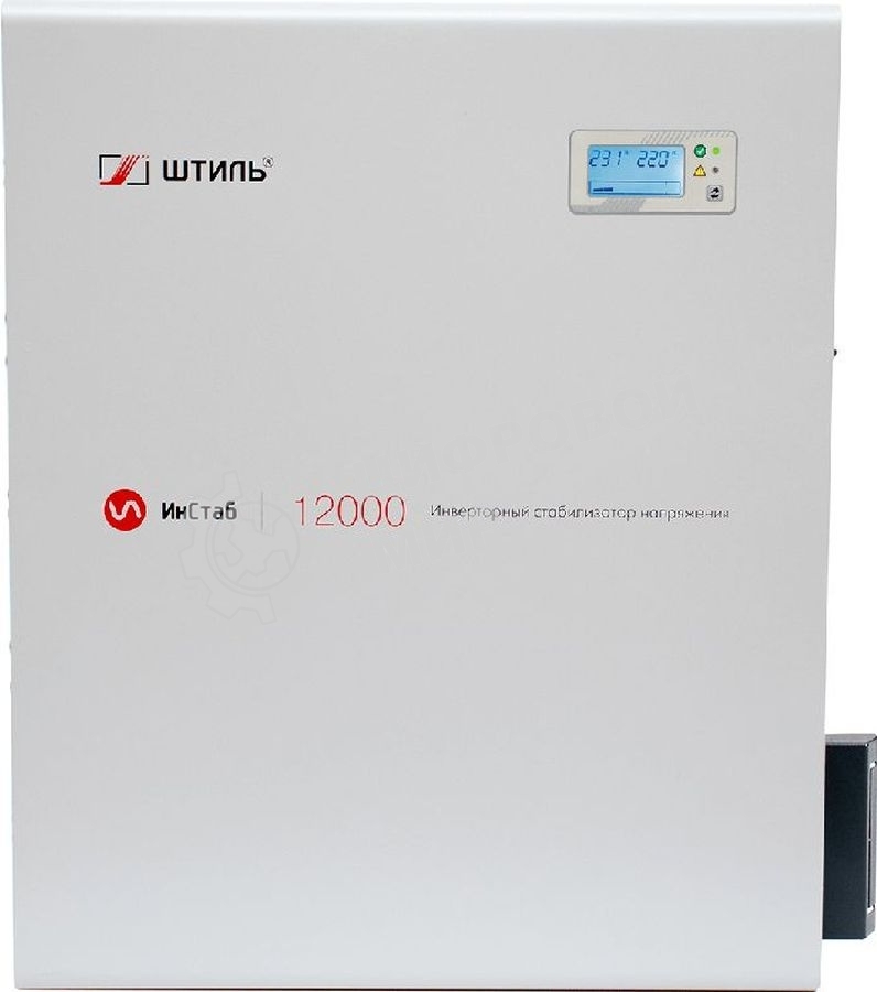 Штиль Однофазный стабилизатор ИнСтаб/12000 ВА, инверторный/IS12000/220 В/