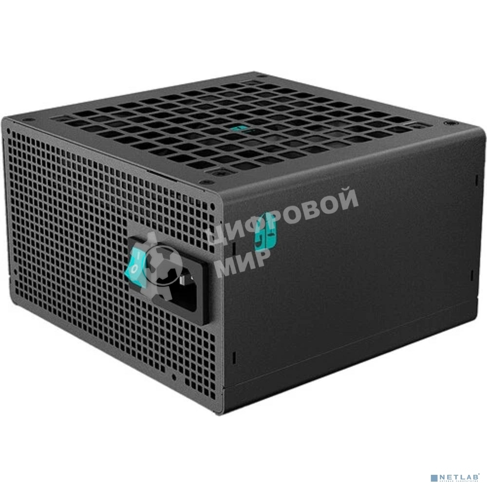 Блок питания Deepcool/GamerStorm PQ650G (ATX 3.1, 650W, Full Cable Management, PWM 120мм fan, 80 PLUS GOLD, Active PFC + Half Bridge + DC/DC, Full Japanese Capasitors, Gen5 PCIe) RET