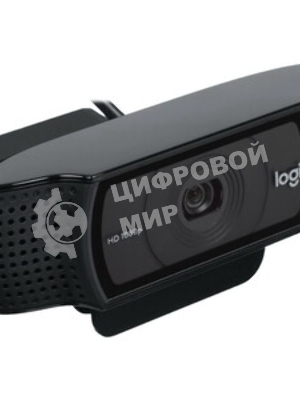 Веб-камера Logitech C920 1920x1080, 30 кадр/с, USB Type-A, микрофон (2 шт, шумоподавление), автоматическая фокусировка, автоосвещение, универсальное крепление