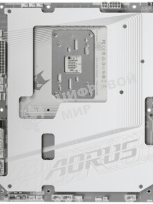 Материнская плата Gigabyte X870 AORUS STEALTH ICE, AM5, AMD X870, 4xDDR5, 2xSATA, 4xM.2, 1xPCIe 5.0 x16, 1xPCIe 4.0 x16, 1xHDMI, 1x5Gb LAN, Wi-Fi 7, Bluetooth 5.4, 2xUSB-C 40Gbps (USB4), 1xUSB-C 10Gbps, 4xUSB-A 10Gbps, 4xUSB-A 5Gbps, 4xUSB-A 2.0, 3x3.5 мм + S/PDIF оптический, 7.1, ATX