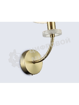 Настенный светильник Ambrella light LH75359 SB/WH бронза/белый E14 max 40W 140*205*350