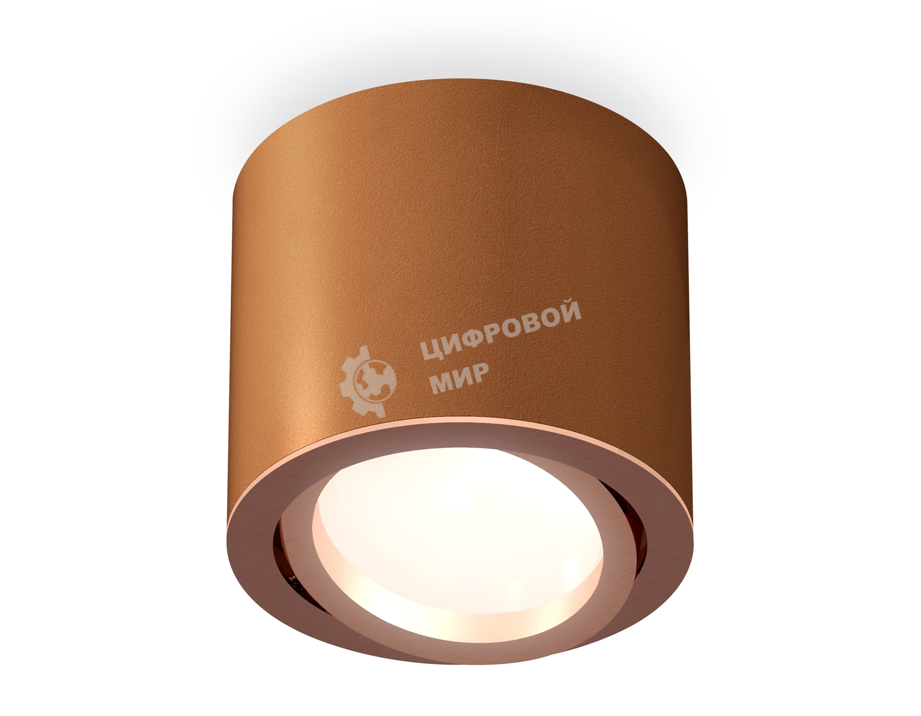 Светильник Ambrella Light XS7404002 SCF/PPG кофе песок/золото розовое полированное MR16 GU5.3 (C7404, N7005)