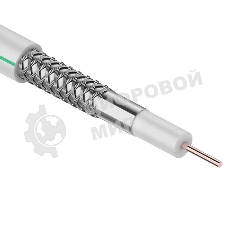 Кабель коаксиальный CAVEL SAT 703 B, Cu/Al/CuSn, 75%, 75 Ом, бухта 100 м, белый