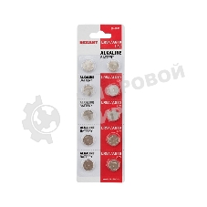 Батарейка Rexant LR54, AG10, LR1130, G10, 189, GP89A, 389, SR1130W