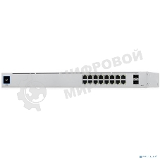 Коммутатор Ubiquiti UniFi USW-16-POE 2SFP 8PoE+ 42W управляемый