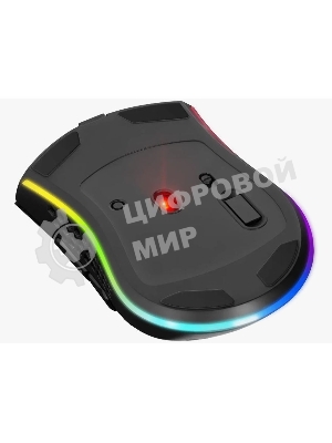 Мышь беспроводная Defender Warlock GM-709L черный, 2400 dpi, радиоканал, USB, кнопки - 8