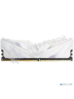 Оперативная память NETAC, DDR4, 16GB (1x16GB), 2666MHz, CL19, DIMM, с радиатором, белый
