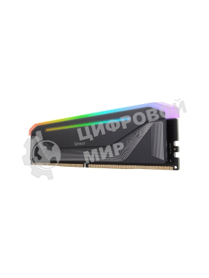 Оперативная память Apacer Nox, DDR5, 16Gb (1x16 Gb), 6000 MHz, CL38, DIMM, радиатор, RGb, черный