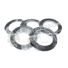 Скотч двусторонний черный вспененный с зеленой защитной лентой толщина 0.5мм ширина 3мм 10м 5 шт