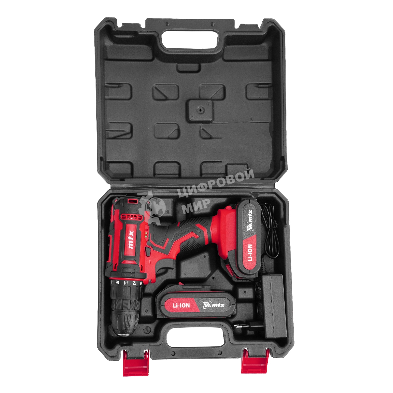 Дрель-шуруповерт аккумуляторная MTX CDS-20, Li-Ion, 20 В