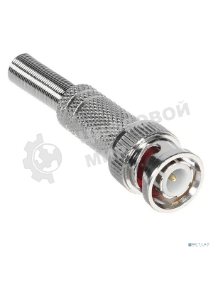 Разъем BNC штекер под винт с пружиной металл  PROconnect (05-3073-4) (50 шт в упаковке )