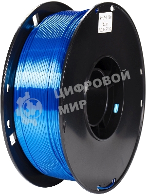 Пластик для принтера 3D Cactus CS-3D-PLA-1KG-S-BLUE PLA SILK d1.75мм 1кг L326м 1цв.