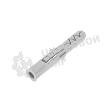 Дюбель распорный Kranz 10х60мм, серый, нейлон, пакет (100 шт/уп)