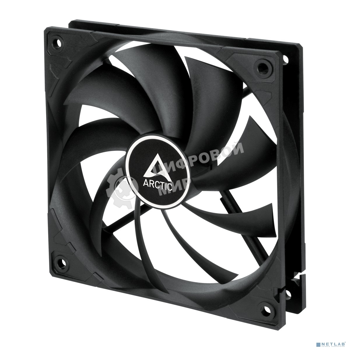 Вентилятор для корпуса ARCTIC F12 PWM черный - retail (ACFAN00145A)
