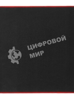 Игровой коврик Defender черный XXL 400x355x3 мм, ткань+резина