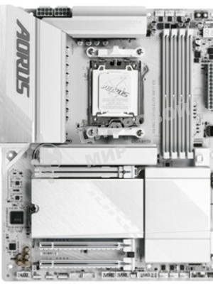 Материнская плата Gigabyte X870E A ELITE WF7 ICE, AM5, AMD X870, 4xDDR5, 4xSATA, 4xM.2, 1xPCIe 5.0 x16, 1xPCIe 4.0 x4, 1xPCIe 3.0 x2, 1xHDMI (v2.1), 2xUSB Type-C, 2xUSB-A 10Gbps, 4xUSB-A 5Gbps, 4xUSB-A 2.0, S/PDIF, 1x2.5Gb LAN, Wi-Fi 7, Bluetooth 5.4, 2x3.5 мм, 7.1, ATX
