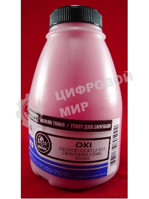 Тонер OKI C610/C810/C821/C822/C830/C5850/C5950/MC560 Magenta (фл., 135г) B&W Premium (Tomoegawa) - фас.России