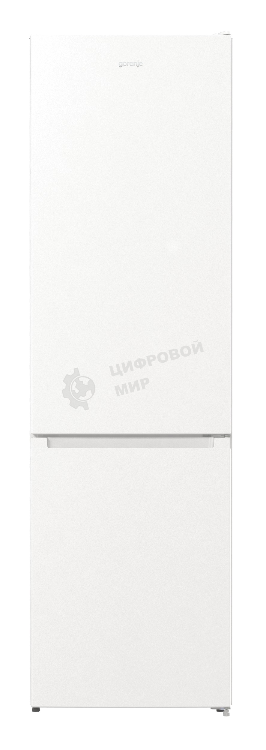Холодильник Gorenje NRK6201EW4 белый двухкамерный 235/96 л морозилка снизу, No Frost