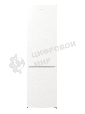 Холодильник Gorenje NRK6201EW4 белый двухкамерный 235/96 л морозилка снизу, No Frost