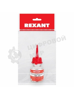 Силиконовое масло Rexant, ПМС-400, 15 мл, носик, (Полиметилсилоксан)