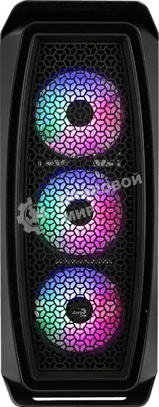 Компьютерный корпус Aerocool / Formula Aero One Frost-G-BK-v1 черный без БП ATX 4x120mm 2xUSB3.0 audio