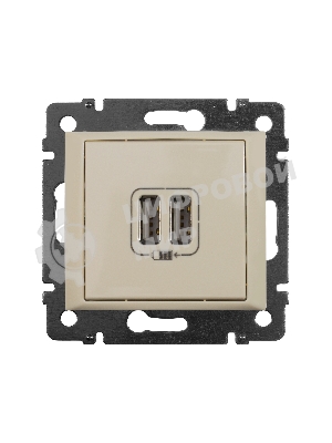 Розетка 2-ая USB 774170 Legrand Valena Сл. кость