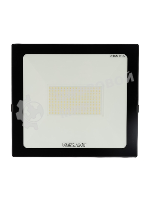 Прожектор светодиодный Rexant 200 Вт 200–260В IP65 16000 лм 6500 K холодный свет