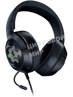 Гарнитура Razer Kraken V3 X чёрный, проводная, USB