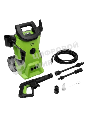 Мойка высокого давления Сибртех АМ-1700, 1700 Вт, 130 бар, 350 л/ч, колесная