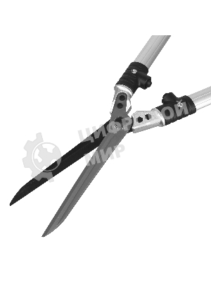 Кусторез Palisad Forged LUXE 600 мм, кованый, алюминиевые обрезиненные рукоятки