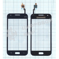 Сенсорное стекло (тачскрин) для Samsung Galaxy J1 Ace SM-J110H синее