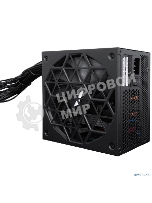 Блок питания 1STPLAYER ACK HA-650AC1, 650Вт, 80 PLUS Standard, 140мм, черный