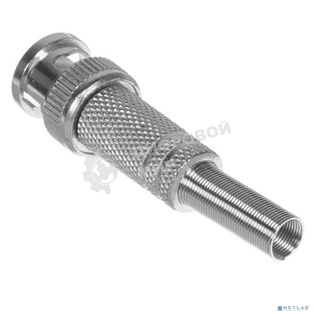 Разъем BNC штекер под винт с пружиной металл  PROconnect (05-3073-4) (50 шт в упаковке )