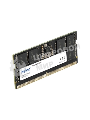 Оперативная память NETAC Basic, DDR5, 16GB (1x16GB), 4800MHz, CL40, DIMM