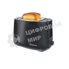 Тостер Sakura SA-7612BK Elegant 750Вт черный