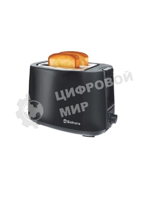 Тостер Sakura SA-7612BK Elegant 750Вт черный