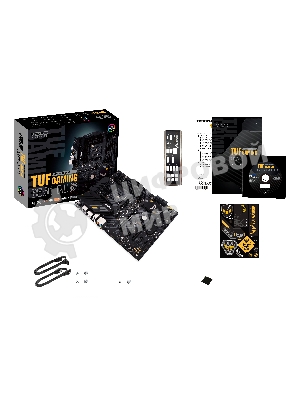 Материнская плата ASUS TUF GAMING B550-PLUS, AM4, AMD B550, 4xDDR4, 6xSATA, 2xM.2, 1xPCIe 4.0 x16, 1xPCIe 3.0 x16, 3xPCIe x1, 1xHDMI, 1xDP, 1x 2.5Gb LAN, 4xUSB-A 3.2 Gen 1, 1xUSB-A 3.2 Gen 2, 2xUSB-A 2.0, 1xUSB-C 3.2 Gen 2, 5x3.5 мм, 7.1, ATX