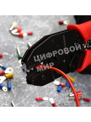 Кримпер Rexant HT-336 N для обжима изолированных и неизолированных гильз 1.5-10.0 мм²