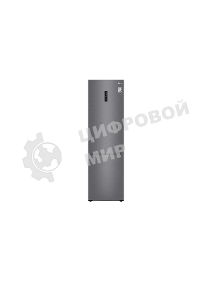 Холодильник LG GA-B509CLSL графитовый двухкамерный 277/107л морозилка снизу, No Frost