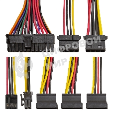 Блок питания ExeGate M600 (EX292237RUS), 600Вт, 80мм, черный