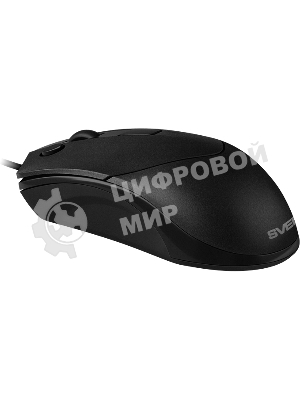 Мышь проводная SVEN RX-100 черный, 4000 dpi, USB, кнопки - 6