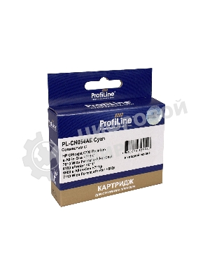 Картридж струйный ProfiLine PL-CN054AE (№933XL) для принтеров HP Officejet 6700 Premium e-All-in-One H711n/7610 Wide Format e-All-in-One/6100 ePrinter H611/6600 e-All-in-One H711g/7110 Wide Format ePrinter H812a Cyan